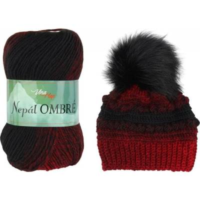 Příze Vlna Hep Nepál Ombré 7405