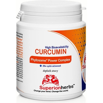 Herbarium Projekt CURCUMIN Phytosome Power Complex extrakt z kurkumy s vysokou vstrebateľnosťou 90 kapsúl