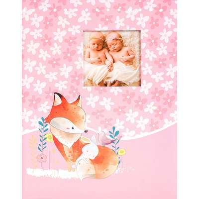 SAMOLEPÍCÍ album 60 stran Fox růžové