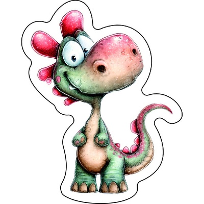 Pískacia koženková nášivka Koženková pískacia nášivka Dinosaurus 8 Velkost: PÍSKLE! XL