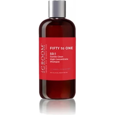 iGroom High Concentrate Shampoo - Концентриран шампоан със съотношение 50/1 за кучета за нежно премахване на мръсотия и миризми с екстракти от лайка, 473 мл