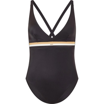 Boss Дамски бански костюм Boss Boss Iconic Swimsuit 10269296 01 Swim Short Womens - Black