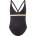 Boss Дамски бански костюм Boss Boss Iconic Swimsuit 10269296 01 Swim Short Womens - Black