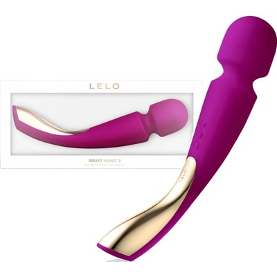 Масажор, луксозен, мощен и голям, 30см. - Smart Wand 2 Large Rose (LELO007789)