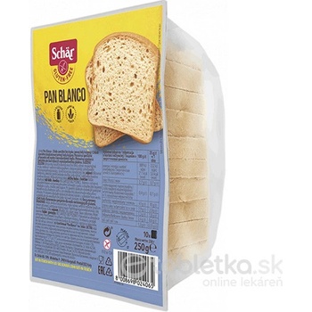 Schär Bezlepkový chlieb Pan Blanco 250 g