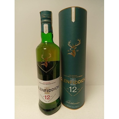 Glenfiddich 12y 40% 0,7 l (tuba) – Hledejceny.cz