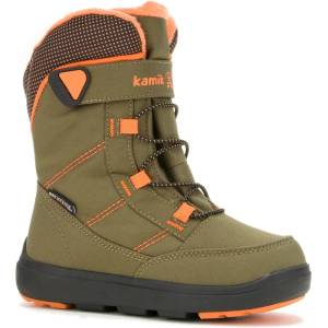 Kamik Детски зимни ботуши Kamik Kid's Stance 2 Winter boots - Olive / Orange - размер 22 (EU) (702-1869-0411)