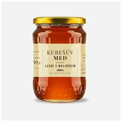 Kubešův med Med květový lesní s maliníkem 6 x 750 g