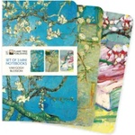 Flame Tree Publishing Vincent van Gogh: Blossom Set of 3 Mini Notebooks | Flame Tree Studio