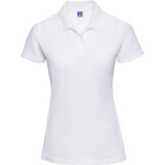 Russell Athletic 539f / Дамска поло тениска с къс ръкав - бяла s (10539f00101)