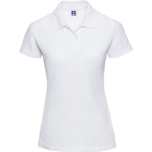 Russell Athletic 539f / Дамска поло тениска с къс ръкав - бяла s (10539f00101)