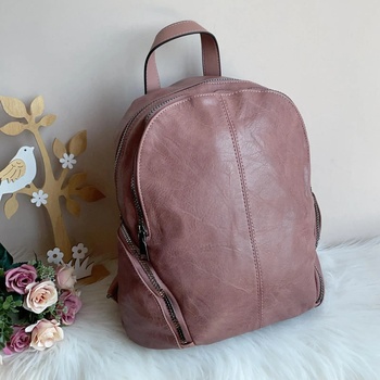 Image 1 of Розова Дамска Раница - Модел 9135