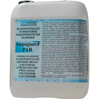 Impaguard PAR - ochrana všech paropropustných povrchů 20 l