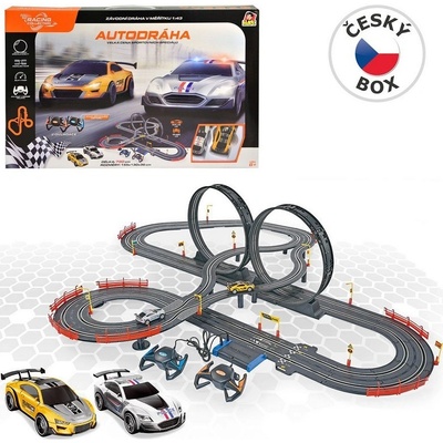 Made autodráha 790 cm se dvěma auty na baterie