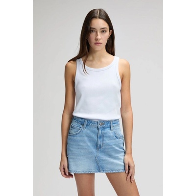 Lee Dámsky top Lee Slim Rib Tank 112376995 Biela