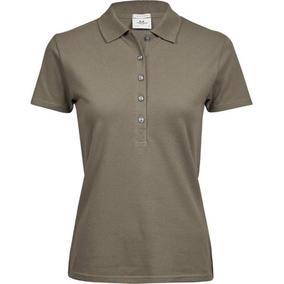 TEE JAYS TJ145 / Дамска еластична поло тениска - глинена XL (180145zo204)