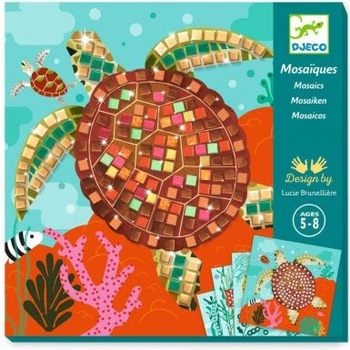 DJECO Мозайка - Карибски животни - 4 бр. - Djeco (DJ09427)