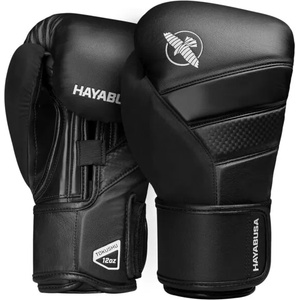 Hayabusa fightwear БОКСОВИ РЪКАВИЦИ HAYABUSA T3 BLACK BLACK - 12 oz
