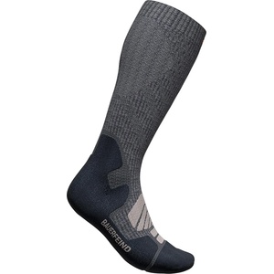 Bauerfeind Sports Мъжки туристически чорапи Bauerfeind Sports Outdoor Merino Compression Socks Compression socks - Lava Grey - размер 38-41 (201-7778-0113)