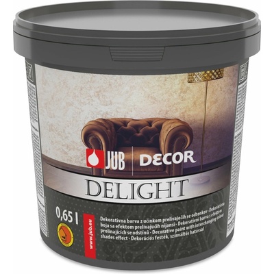 JUB DECOR Delight 0,65 l Light silver