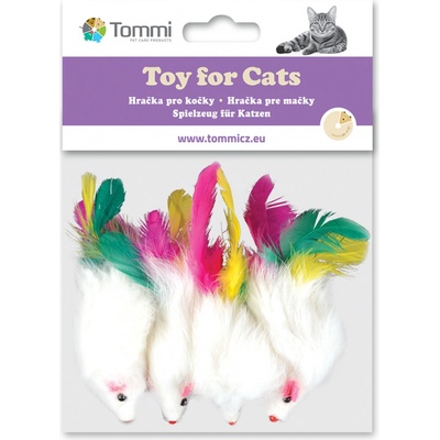 Tommi Myš malá s perickom 5cm 4ks