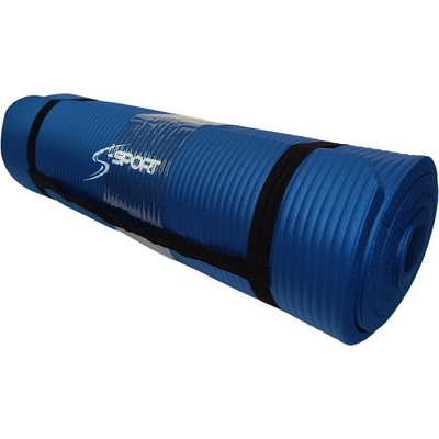 S-Sport постелка за йога / фитнес постелка, екстра дебела, синя