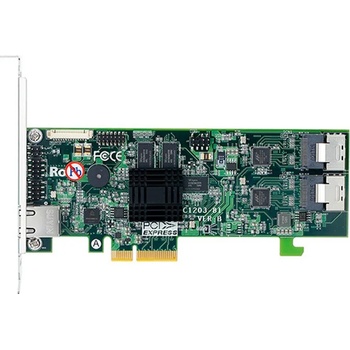 Areca RAID Контролер Areca ARC-1203-8I, PCIe 2.0 към 2x Mini-SAS SFF-8087, SATA/SAS 6Gb/s, 2 портов, 512MB RAM, поддържа RAID level 0, 1, 10(1E), 3, 5, 6, 30, 50, 60, Single Disk or JBOD (ARC-1203-8I)