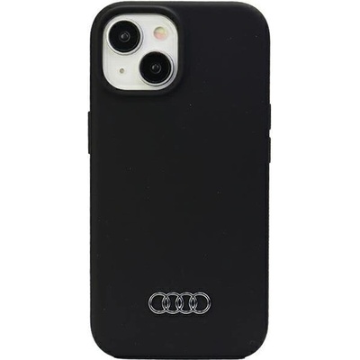 Audi Кейс Audi Silicone Case за iPhone 15 Plus 6.7"", черен / черен, твърд, (6955250226561)