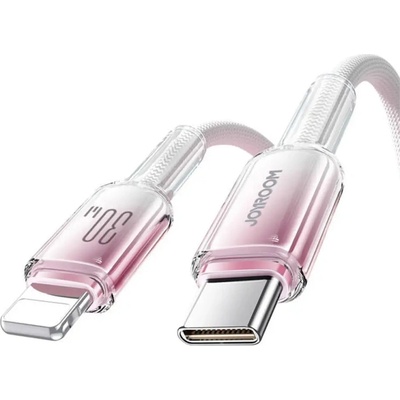 JOYROOM Кабел Joyroom S-A42, USB-C / Lightning, 30W, 1.2m, бял (6956116728120)