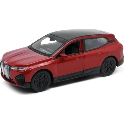 Welly BMW iX stříbrná 1:34