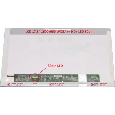 Acer Aspire ES1-731 display 17.3" LED LCD displej WXGA++ HD+ 1600x900 lesklý povrch