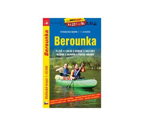 Berounka - vodácká mapa