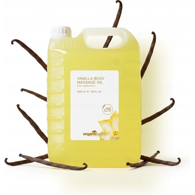 Masážní olej vanilkový Organic Series 5000 ml