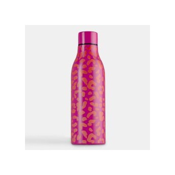 Goomby Бутилка за вода 600ml Pink Leopard