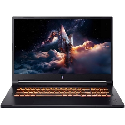 Acer Гейминг лаптоп Acer - Nitro ANV17-41-R13U, 17.3", Ryzen 7, 144Hz, RTX 5060, 16GB/1TB (NH.QYVEX.00J_16GB)