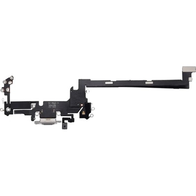 Nabíjecí obvod + Flex kabel iPhone 17 Pro (US Version) – stříbrný – Aftermarket Plus IPH1989