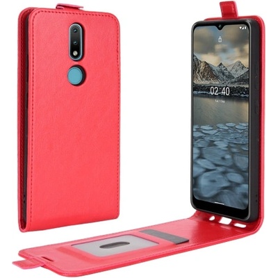 VSECHNONAMOBIL Vyklápěcí pouzdro Nokia 2.4 červené 26448