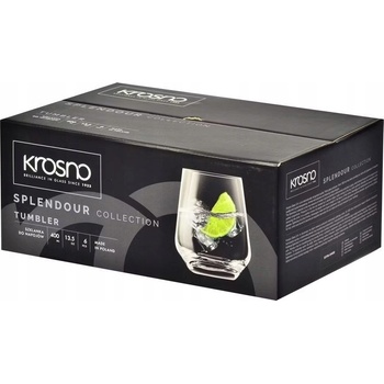 Krosno Poháre na nápoje 6 x 400 ml