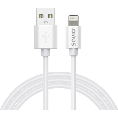 Savio CL-192 vidlice Apple Lightning,USB A vidlice 1m bílý