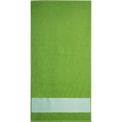 The One Towelling ručník Print 50 50 x 100 cm 400g COT48102212299 zelená lime
