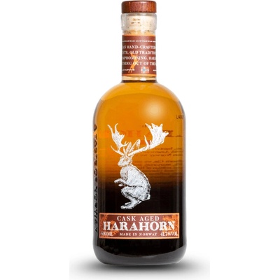 Harahorn Cask Aged Gin 41,7% 0,5 l (čistá fľaša)