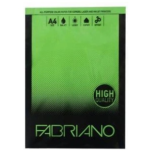 Fabriano Копирна хартия Fabriano Copy Tinta, A4, 80 g/m2, 50 листа, 103 m, Гладка, Тревистозелена, office1_1535100019