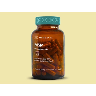 Herbavia MSM přírodní produkt 60 kapslí