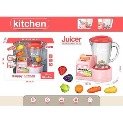 Armutoys ДЕТСКИ БЛЕНДЕР НА БАТЕРИИ С ПРОДУКТИ