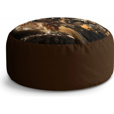 Sablio Taburet Circle Dravec: 40x50 cm