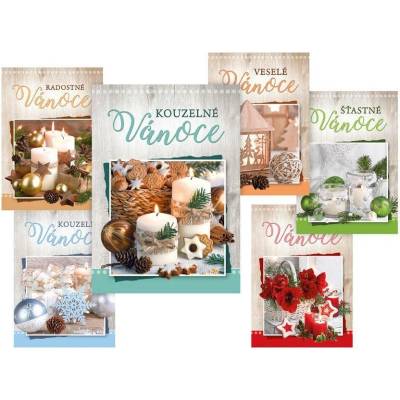 UNIPAP pohlednice vánoční 162 A 1240840