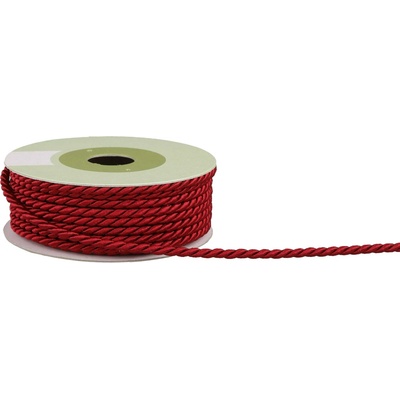 Provázek polyesterový 4mm x 4,6m vzor 2040 360-BORDÓ