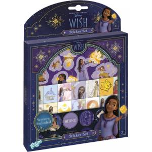 Totum Комплект стикери Totum - Disney Wish, 4 части (T690059)
