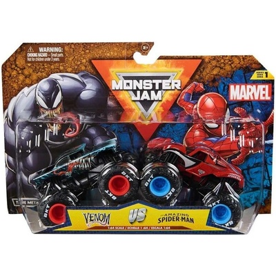 Marvel Monster Jam 2pack Monster Trucks Iron Man vs War Machine 8089