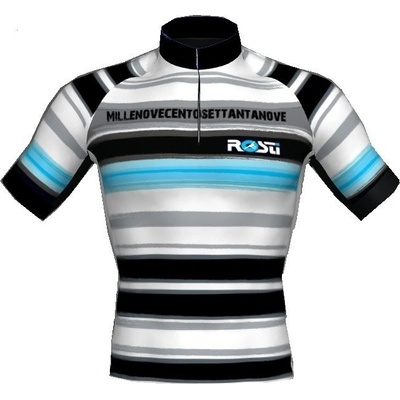 ROSTI RIGA 2 dlouhý zip 2018 white-black-blue